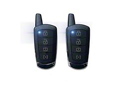 4-Button 2-Way Remotes and Antenna Upgrade; 3500-Foot Range (Universal; Some Adaptation May Be Required)