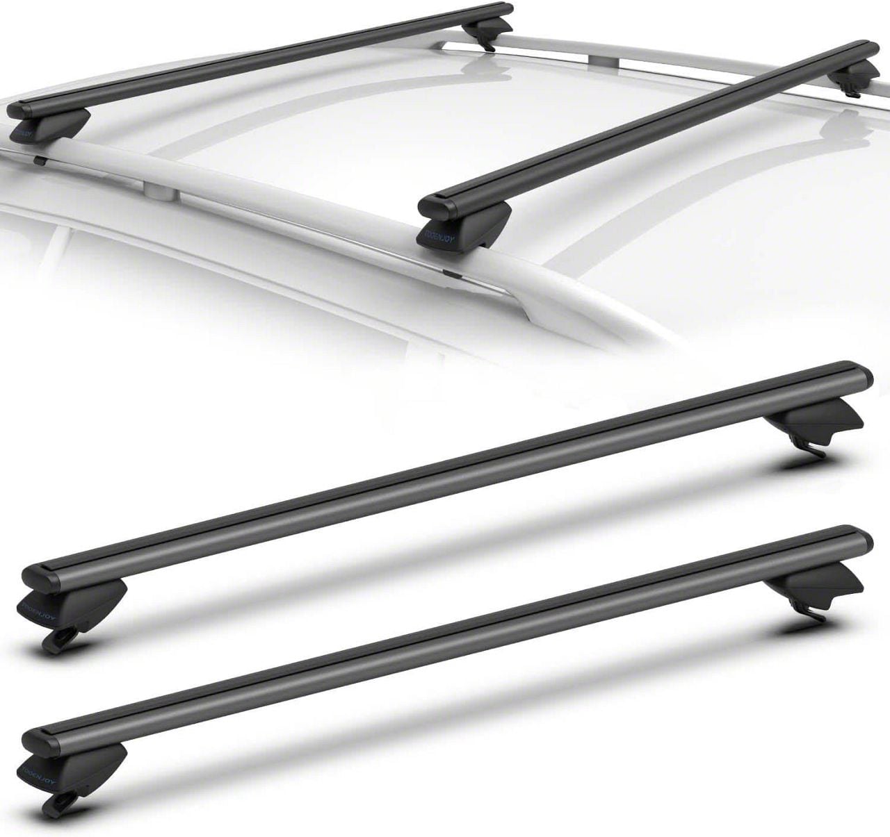 Silverado 2500 47-Inch Standard Universal Adjustable Roof Rack Cross ...
