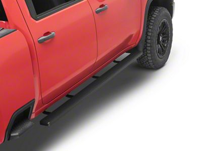 5-Inch iStep Running Boards; Black (20-25 Silverado 2500 HD Crew Cab)
