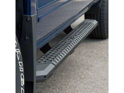 5.50-Inch AdvantEDGE Side Step Bars; Carbide Black (20-24 Silverado 2500 HD Crew Cab)