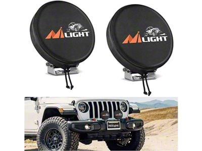 5.75-Inch Round Pod Light Cover; Type A