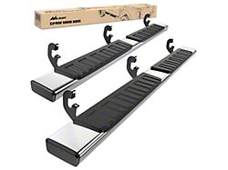 6-Inch Nerf Side Step Bars; Stainless Steel (20-26 Silverado 2500 HD Crew Cab)
