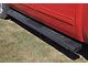 6-Inch Oval UltraBlack Tube Step Side Step Bars without Mounting Brackets; Textured Black (07-24 Silverado 2500 HD Crew Cab)