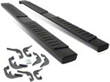 6-Inch Running Boards; Black (07-10 Silverado 2500 HD Crew Cab; 11-19 6.0L Silverado 2500 HD Crew Cab)