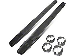 6-Inch Running Boards; Black (20-24 Silverado 2500 HD Crew Cab)