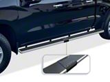 6-Inch Wheel-to-Wheel Running Boards; Hairline Silver (20-26 Silverado 2500 HD Crew Cab)