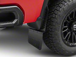 REK-mesh Universal Offset Standard 12-Inch Wide Mud Flaps with Black Logo; Front or Rear (Universal; Some Adaptation May Be Required)