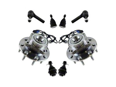 8-Piece Steering, Suspension and Drivetrain Kit (07-10 4WD Silverado 2500 HD)