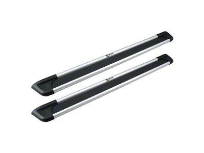 93-Inch Sure-Grip Running Boards; Brite Aluminum (01-06 Silverado 2500 HD Crew Cab)