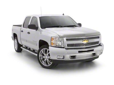 Aeroskin Hood Protector; Chrome (07-10 Silverado 2500 HD)