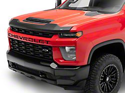 Aeroskin Hood Protector; Matte Black (20-24 Silverado 2500 HD)