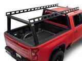 Base K2 Over Cab Rack; Black (07-25 Silverado 2500 HD w/ 6.50-Foot & 6.90-Foot Standard Box)