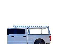 Base K2 Over Cab Rack; Silver (07-25 Silverado 2500 HD w/ 8-Foot Long Box)