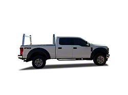 Base K2 Rack; Silver (07-25 Silverado 2500 HD w/ 6.50-Foot & 6.90-Foot Standard Box)