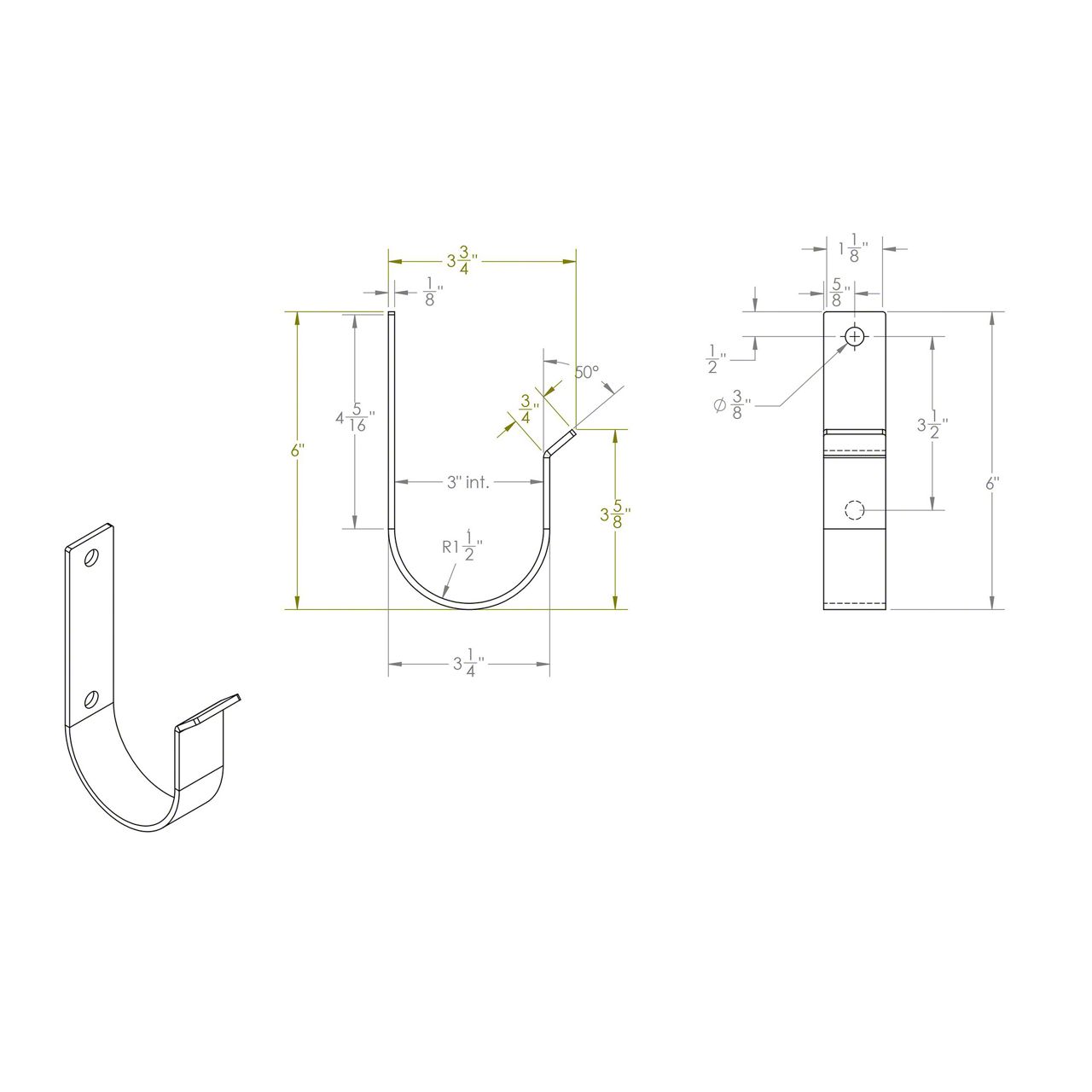 Silverado 2500 Base K2 Rack Accessory Slot Mount Self-Retracting ...