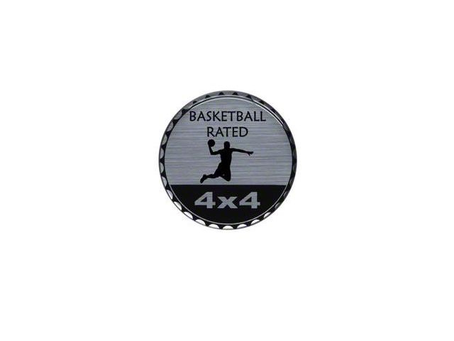 Basketball Rated Badge (Universal; Some Adaptation May Be Required)