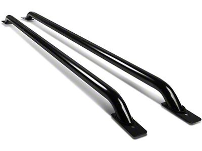 Bed Rails; Black (07-14 Silverado 2500 HD w/ 6.50-Foot Standard Box)