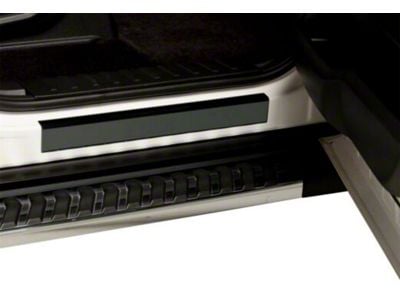 Putco Black Platinum Door Sills (15-19 Silverado 2500 HD Regular Cab)