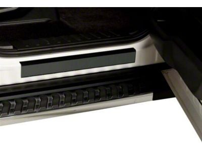 Putco Black Platinum Door Sills (20-23 Silverado 2500 HD Regular Cab, Double Cab)