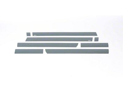 Putco Black Platinum Rocker Panels (15-19 Silverado 2500 HD Crew Cab DRW w/ 8-Foot Long Box)