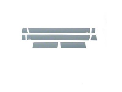 Putco Black Platinum Rocker Panels (15-19 Silverado 2500 HD Regular Cab DRW w/ 8-Foot Long Box)