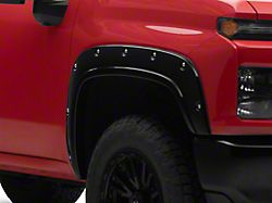 EGR Bolt-On Style Fender Flares; Black (20-25 Silverado 2500 HD)