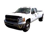 Bugflector II Hood Shield; Dark Smoke (11-14 Silverado 2500 HD)