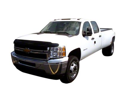 Bugflector II Hood Shield; Dark Smoke (11-14 Silverado 2500 HD)