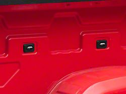 Bullet Inner Bed Retractable Tie-Down Anchors; Set of Nine (07-25 Silverado 2500 HD)