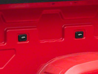Bullet Inner Bed Retractable Tie-Down Anchors; Set of Nine (07-25 Silverado 2500 HD)