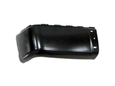 Replacement Bumper Extension; Rear Driver Side Outer (09-13 Silverado 2500 HD)