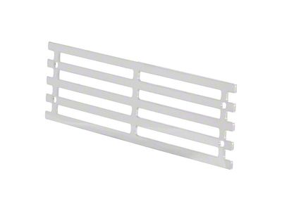 Bumper Grille Insert; Black (15-19 Silverado 2500 HD)