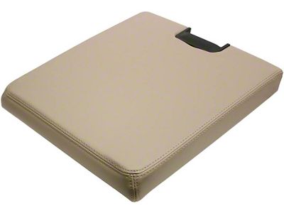 Center Console Lid; Tan (07-14 Silverado 2500 HD w/ 40/20/40 Split Bench Seat)