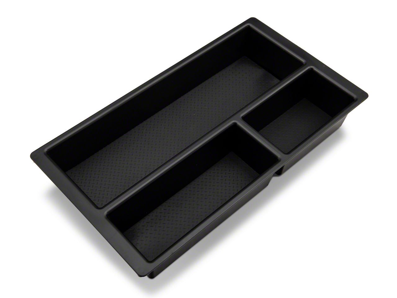 Black Center Console Tray Organizer For Chevy Silverado GMC Sierra 04-19