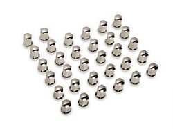 Chrome OEM Style Lug Nut Kit; 14mm x 1.5; Set of 32 (07-25 Silverado 2500 HD)