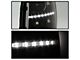 Crystal Headlights with DRL LED Design; Black Housing; Smoked Lens (07-14 Silverado 2500 HD)