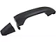 Exterior Door Handle; Rear Right and Left; Textured Black; Plastic; Without Passive Entry (09-19 Silverado 2500 HD)