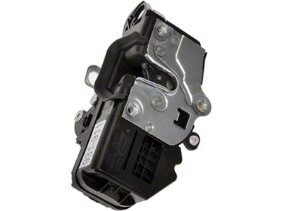 Door Lock Actuator Motor; Integrated; Front Driver Side; Without Power Locks (09-14 Silverado 2500 HD)