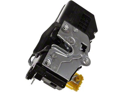 Door Lock Actuator Motor; Integrated; Front Passenger Side; With Power Locks (10-14 Silverado 2500 HD)