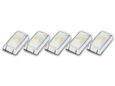 Dualie Style Tailgate Light Kit; Clear (Universal; Some Adaptation May Be Required)