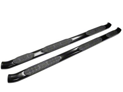 Westin Pro Traxx 5-Inch Wheel-to-Wheel Oval Side Step Bars; Black (07-19 Silverado 2500 HD Crew Cab DRW w/ 8-Foot Long Box)