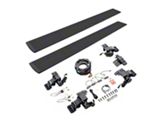 Go Rhino E-BOARD E1 Electric Running Boards; Protective Bedliner Coating (20-26 Silverado 2500 HD Crew Cab)