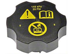 Engine Coolant Reservoir Cap; 20-PSI (07-17 Silverado 2500 HD)
