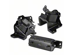 Engine and Transmission Mount Kit (01-06 8.1L Silverado 2500 HD w/ Automatic Transmission; 01-10 6.6L Duramax Silverado 2500 HD w/ Automatic Transmission)