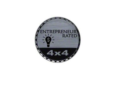Entrepreneur Rated Badge (Universal; Some Adaptation May Be Required)
