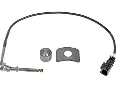 Exhaust Gas Temperature Sensor; Middle of Particulate Filter (11-16 6.6L Duramax Silverado 2500 HD Crew Cab)