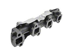 Exhaust Manifold with Gasket; Passenger Side (01-16 6.6L Duramax Silverado 2500 HD)