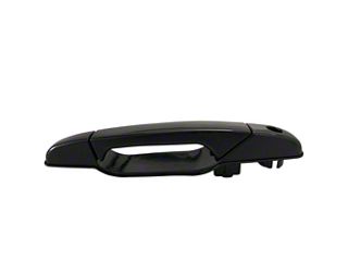 Front Driver Side Door Handle For Chevy Silverado, Tahoe, GMC Sierra – Black Plastic, Direct Fit