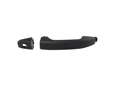 Exterior Door Handle; Front Driver Side; Textured Black (15-17 Silverado 2500 HD)