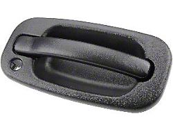 Exterior Door Handle; Front Passenger Side; Textured Black (01-06 Silverado 2500 HD)